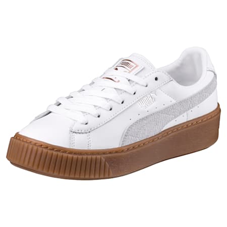puma basket platform euphoria gum