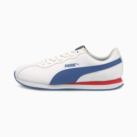 PUMA Turin II Unisex Shoes, Puma White-Star Sapphire, small-IND