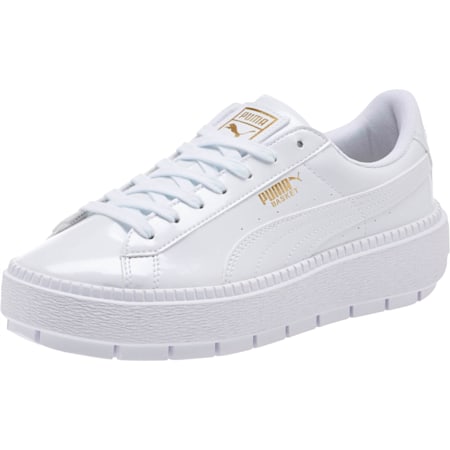 platform white pumas