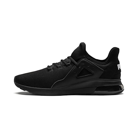 black puma tennis shoes