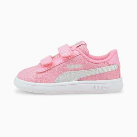 Smash v2 Glitz Glam Sneakers - Infants 0-4 years, PRISM PINK-Puma Silver, small-AUS