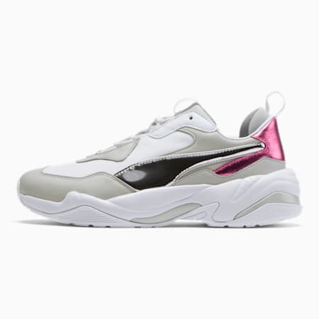 womens pink and white puma shoes