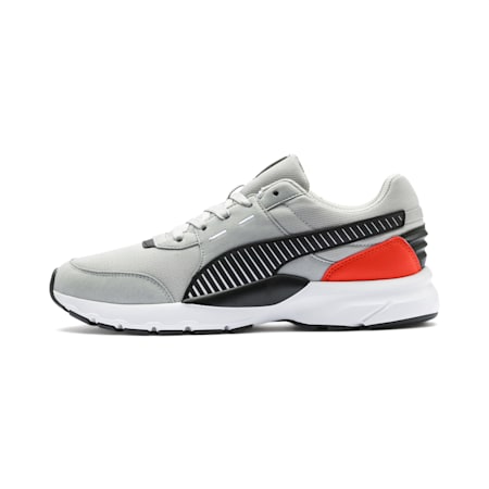 Future Runner Trainers, High Rise-Puma Black-Cherry Tomato-Puma White, small-SEA