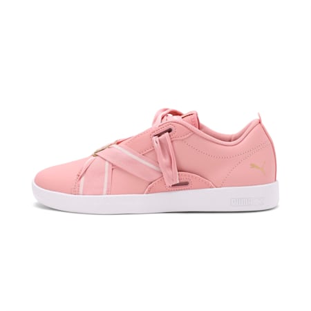 puma shoes with gold buckle