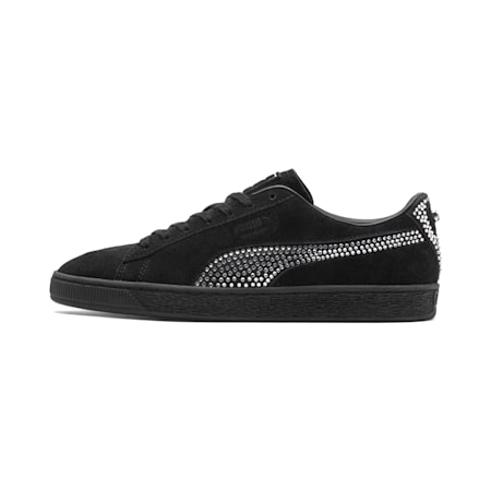 PUMA x THE KOOPLES Suede Trainers, Puma Black, small-SEA