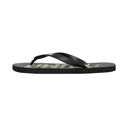 Monk IDP Men's Slippers, Limepunch-Puma Black, small-IND