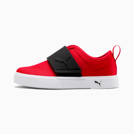 puma red shoes