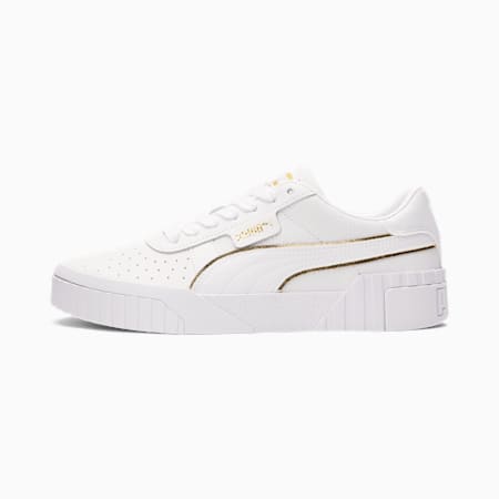 puma white cali sneakers