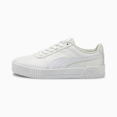 puma white carina trainers
