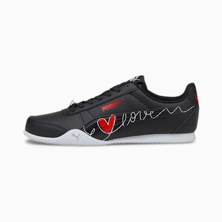 Bella Valentine's Women's Trainers, Puma Black-Puma Black, small-PHL