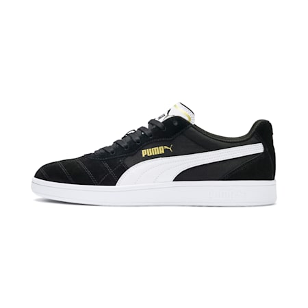Astro Kick Unisex Sneakers, Puma Black-Puma White-Puma Team Gold, small-AUS