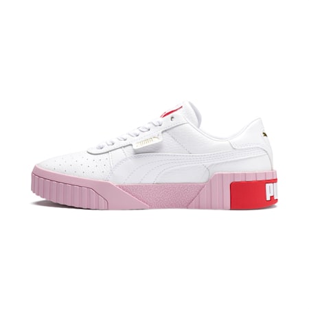 Puma cali shop weiss rosa