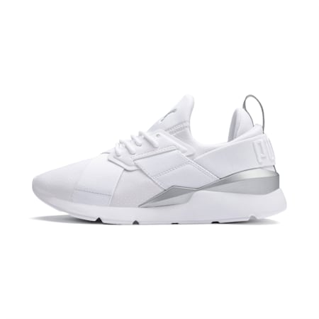 puma white sneakers women