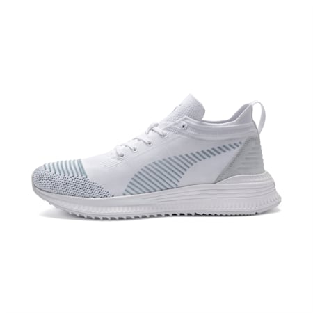 AVID NU Knit Sneakers, Puma White-Light Sky, small-IND