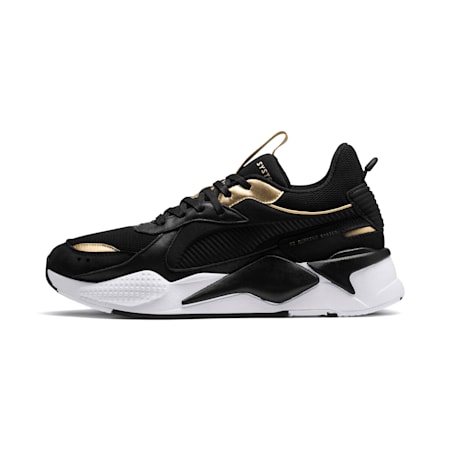 RS-X TROPHY Trainers | Puma Black-Puma Team Gold | PUMA Sneakers | PUMA