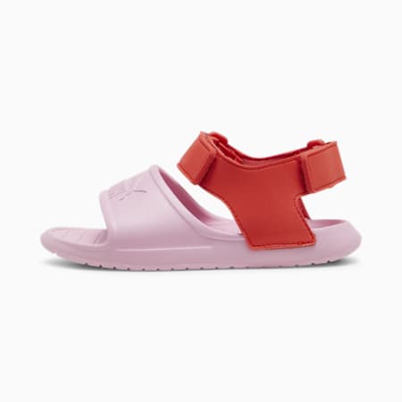รองเท้าแตะเด็ก Divecat v2 Injex, Pink Lilac-Active Red, small-THA