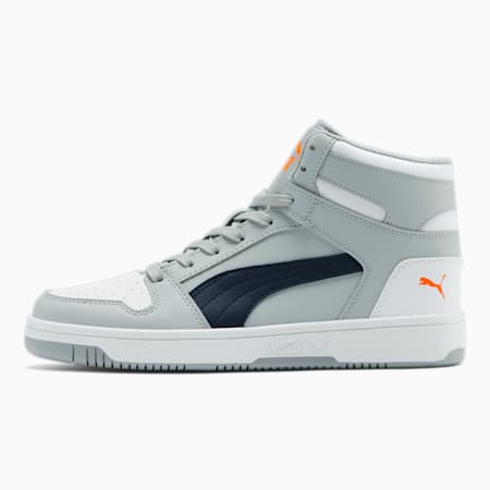 Rebound Lay Up Trainers, High Rise-Puma New Navy-Puma White-Vibrant Orange, small-PHL