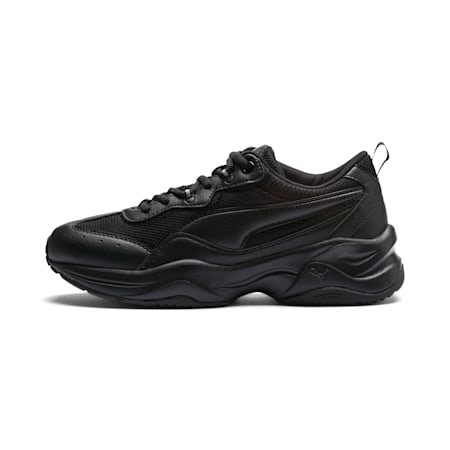Cilia Women's Trainers, Puma Black-Puma Silver-Peach Bud, small