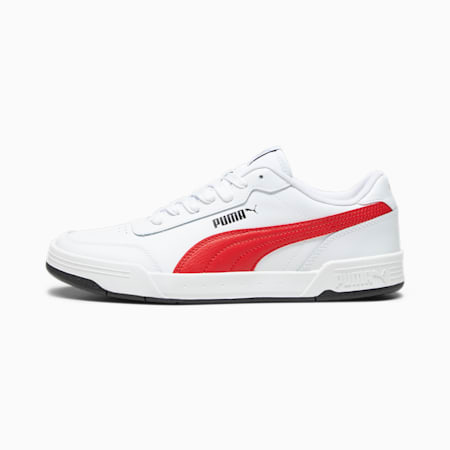 Caracal Trainers, PUMA White-For All Time Red-PUMA Black, small-PHL