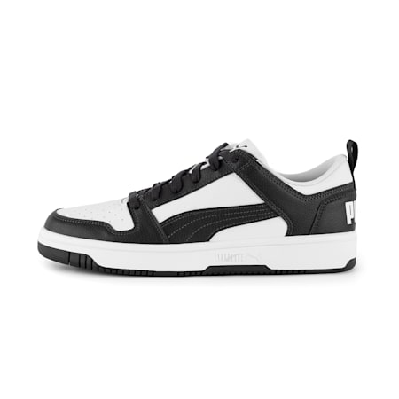 Rebound Lay Up Lo SL Trainers | Puma White-Total Eclipse | PUMA ...