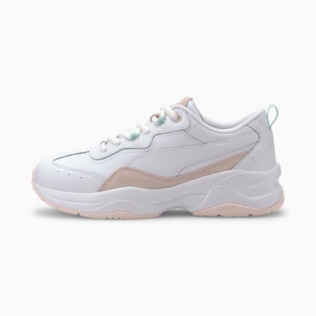 Cilia Lux Women's Training Trainers, Puma White-Rosewater-Mist Green-Puma Silver, small-PHL