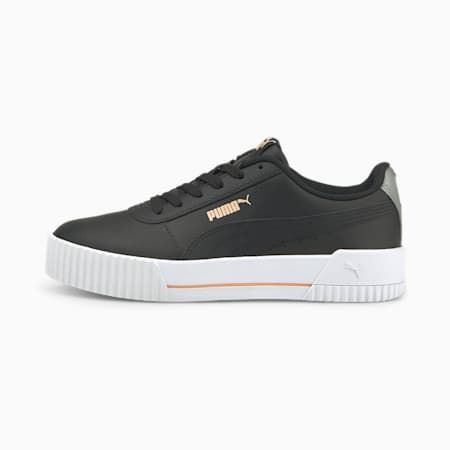 Carina L Youth Trainers, Puma Black-Peach Parfait, small-THA