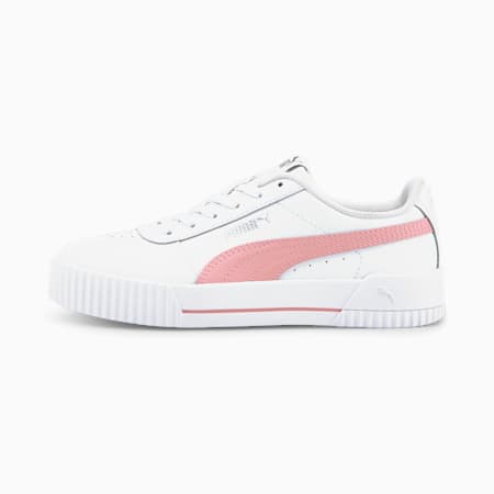 Carina L Youth Trainers, Puma White-Peony, small-PHL