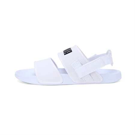 Leadcat YLM Lite Sandals, Puma White-Puma Black, small-AUS