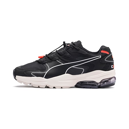 Men's CELL Alien Trail Trainers, Puma Black-Whisper White, small-SEA