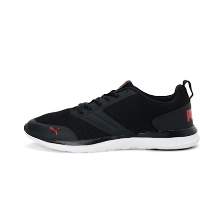Agile t1 NM IDP SoftFoam Men's Running Shoes | Puma Black-High Risk Red ...