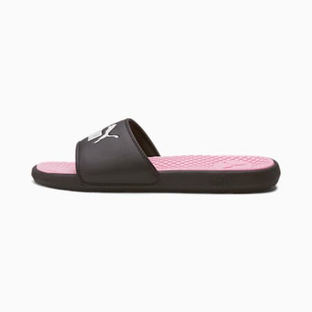 puma black slide flip flop