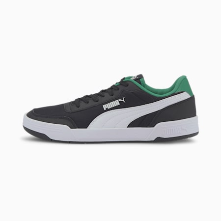 Caracal Style Trainers, Puma Black-Puma White-Amazon Green, small-SEA