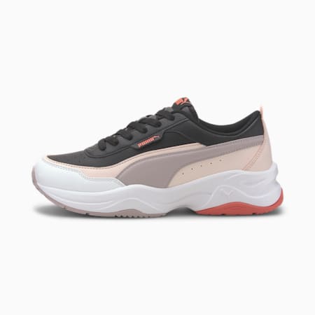 Cilia Mode Women's Trainers, Puma Black-Rosewater-Raindrops-Sun Kissed Coral, small-SEA