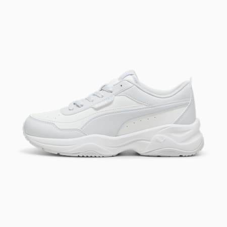 Cilia Mode Sneakers Damen, Silver Mist-PUMA White, small