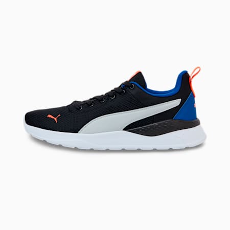 Anzarun Lite Trainers, Puma Black-Gray Violet-Tigerlily, small-SEA