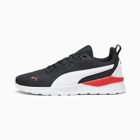 Anzarun Lite Trainers, PUMA Black-PUMA White-For All Time Red, small-SEA