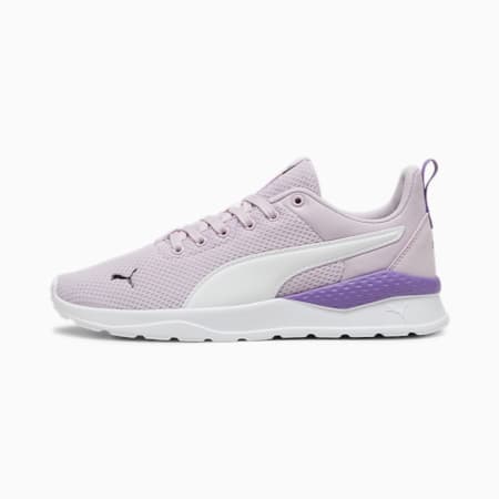 Anzarun Lite Trainers, Grape Mist-PUMA White-PUMA Black-Ultraviolet, small