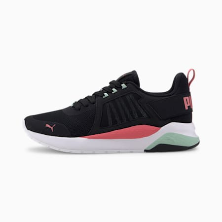 Anzarun Trainers, Puma Black-Sun Kissed Coral-Mist Green, small-SEA