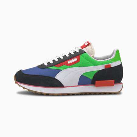 colourful puma sneakers