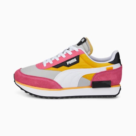 Rider Play On Sneaker, Gray Violet-Sunset Pink, small