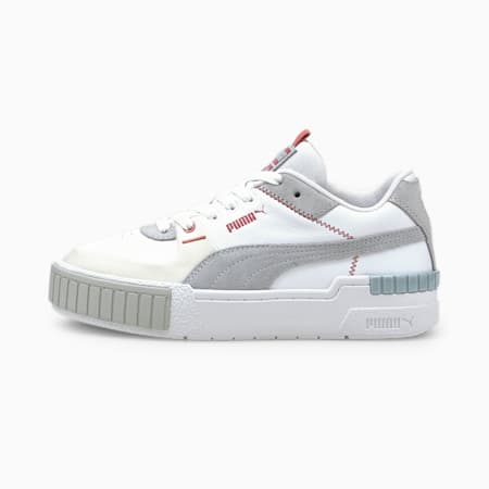 White and pink puma sneakers Clearance