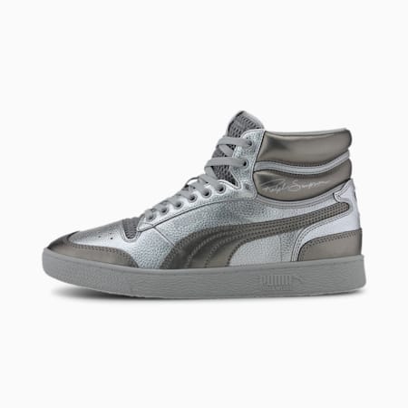 Ralph Sampson Mid Cloud Trainers, Puma Silver-Puma Aged Silver-Gray Violet, small-SEA