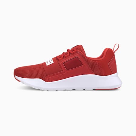 Wired Cage Sneakers, High Risk Red-Puma White, small-AUS