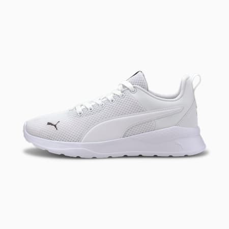 Anzarun Lite Youth Trainers, Puma White-Puma White, small