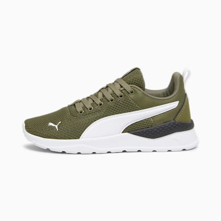 Anzarun Lite Sneakers - Youth 8-16 years, Olive Drab-PUMA White, small-AUS