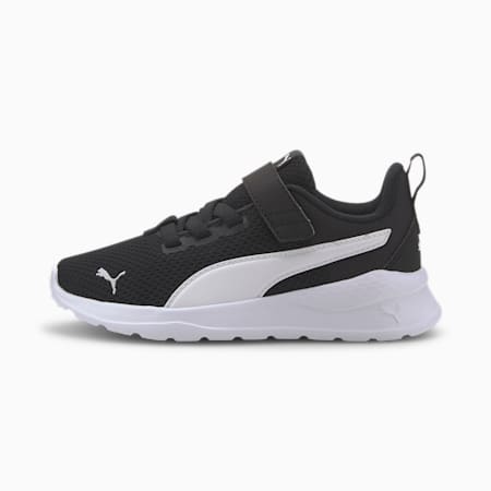 Anzarun Lite Kids' Trainers, Puma Black-Puma White, small-DFA