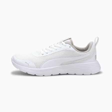 Flex Renew Youth Trainers, Puma White-Gray Violet, small-SEA