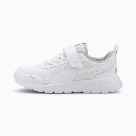 Flex Renew AC Kids' Trainers, Puma White-Gray Violet, small-SEA