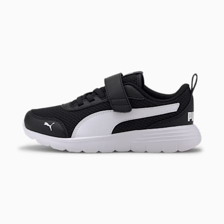 Flex Renew AC Kids' Trainers, Puma Black-Puma White, small-SEA