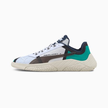 puma white motorsport shoes